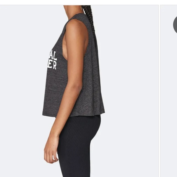 Spiritual Gangster Dk Gray Tank Size L NWT - Picture 2 of 2